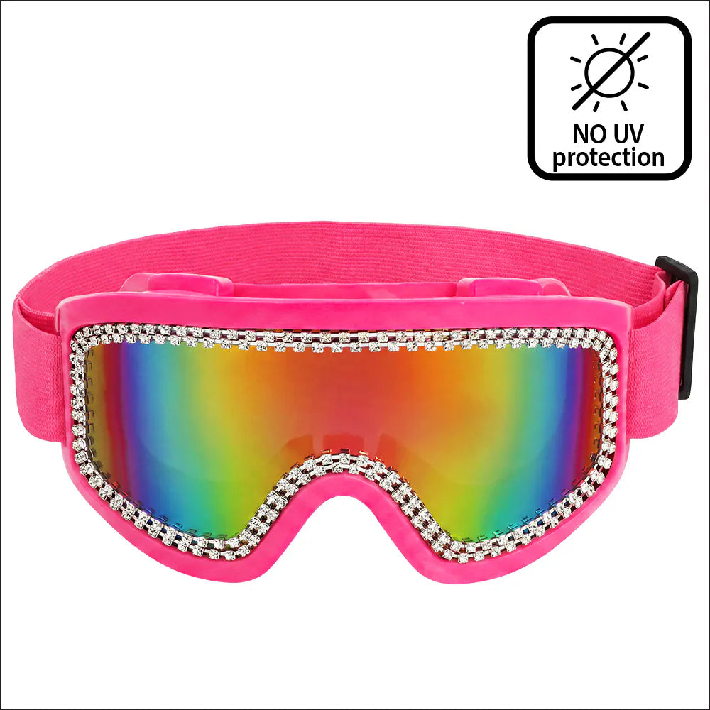 Gafas de Esquí de Fiesta Rave Neón UV