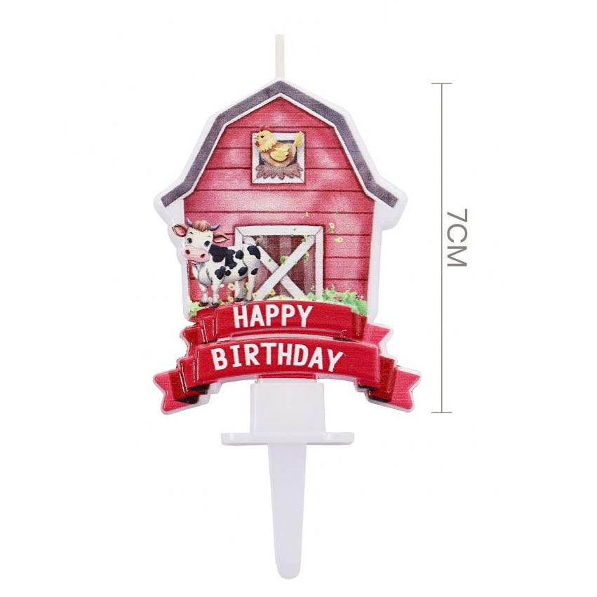 Vela Vaca Granja 7cm