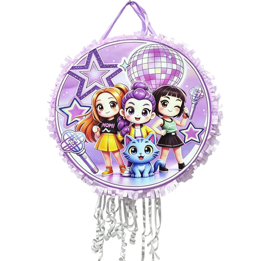 Piñata 3D K-pop  50 × 50 × 15 cm