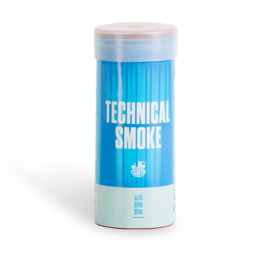 Bote de Humo Técnico Azul y Rosa