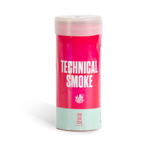 Bote de Humo Técnico Azul y Rosa