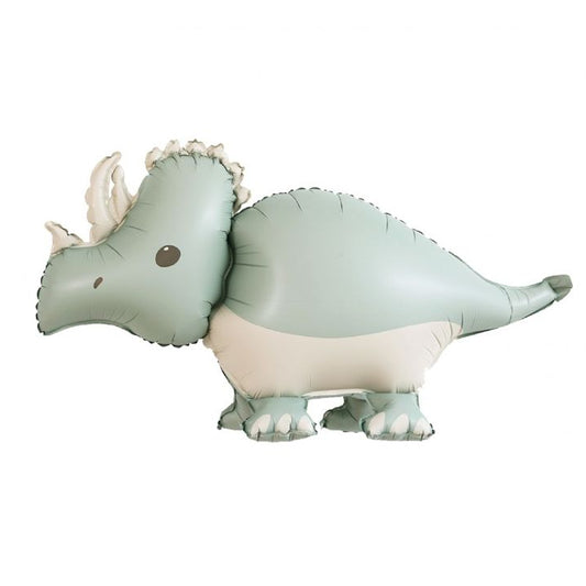 Globo Foil Triceratops de Pie Mate 60×102 cm
