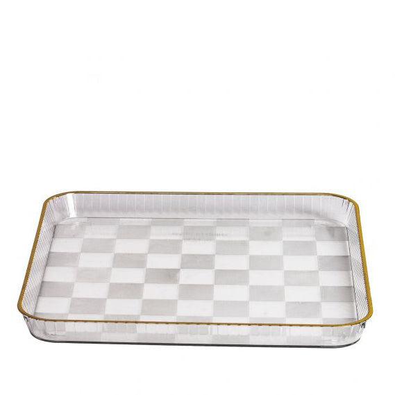 Bandeja Plástico Rectangular Pequeña | 21x12cm