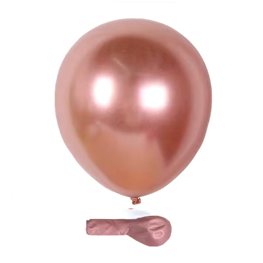 Globo Látex Cromado 18 pulgadas 45cm