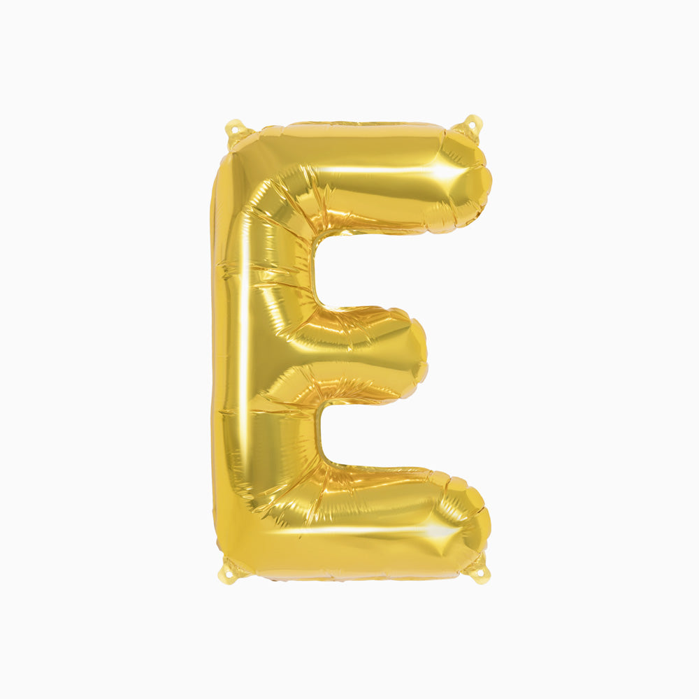 Globo Foil Letras 40cm (16") Oro