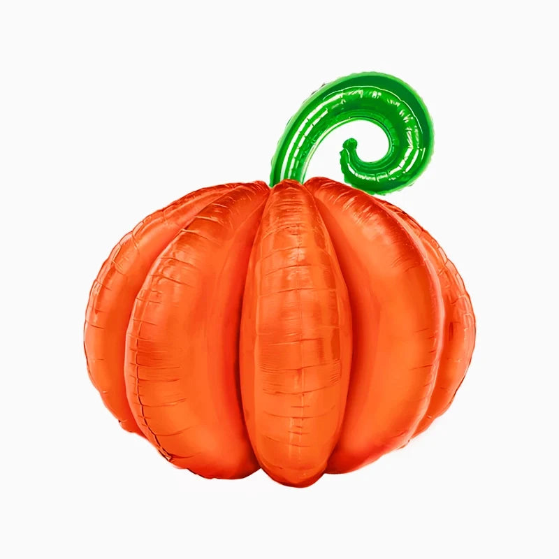 Globo Foil Calabaza Naranja 3D Halloween 39 cm