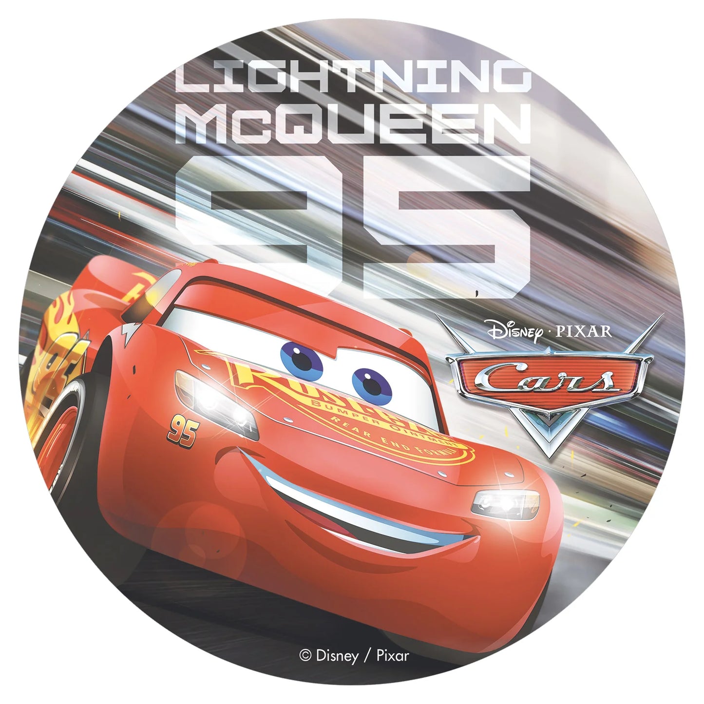 Oblea Comestible Cars 3 para Tarta | deKora 20cm