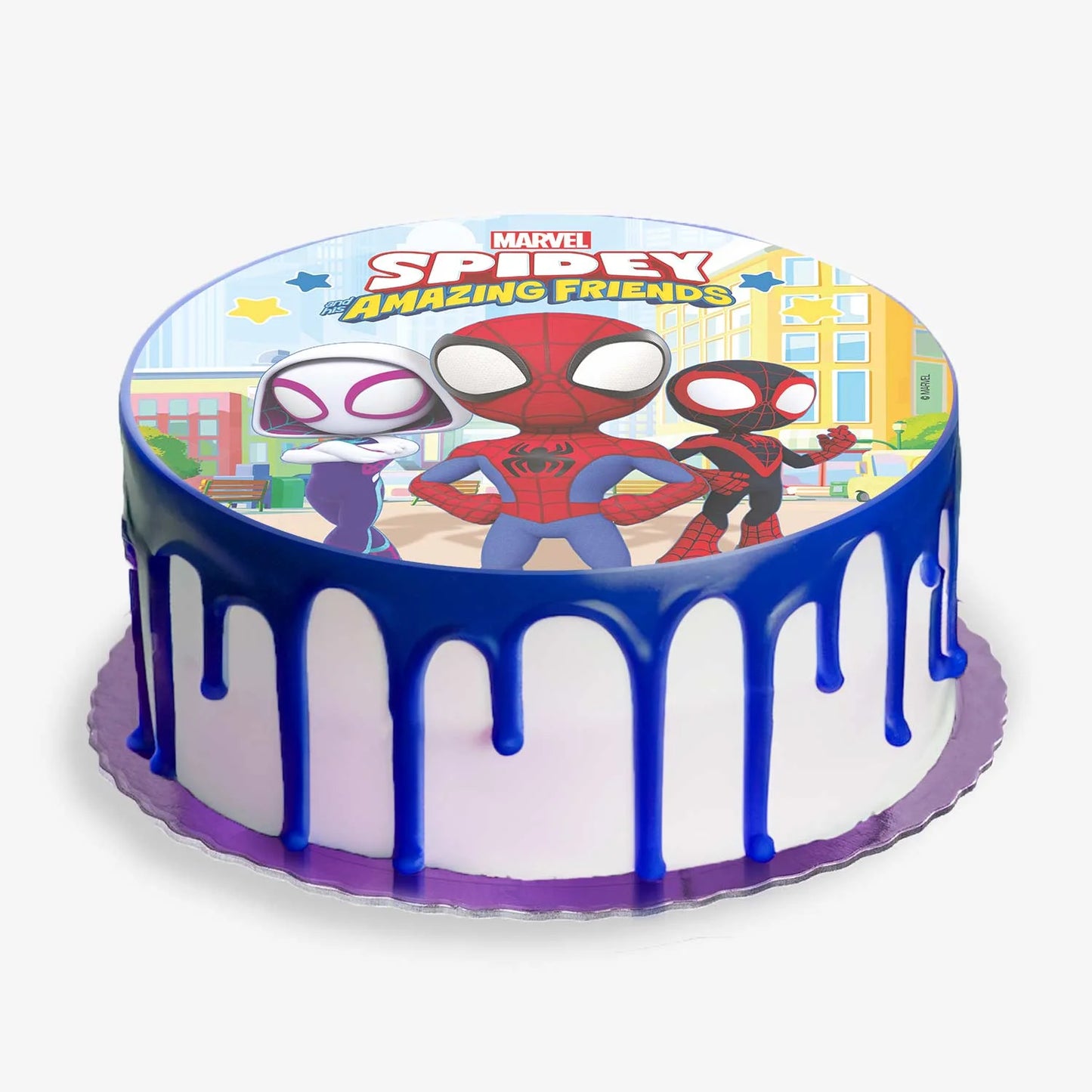Oblea Comestible SPIDEY para Tarta | deKora 20cm