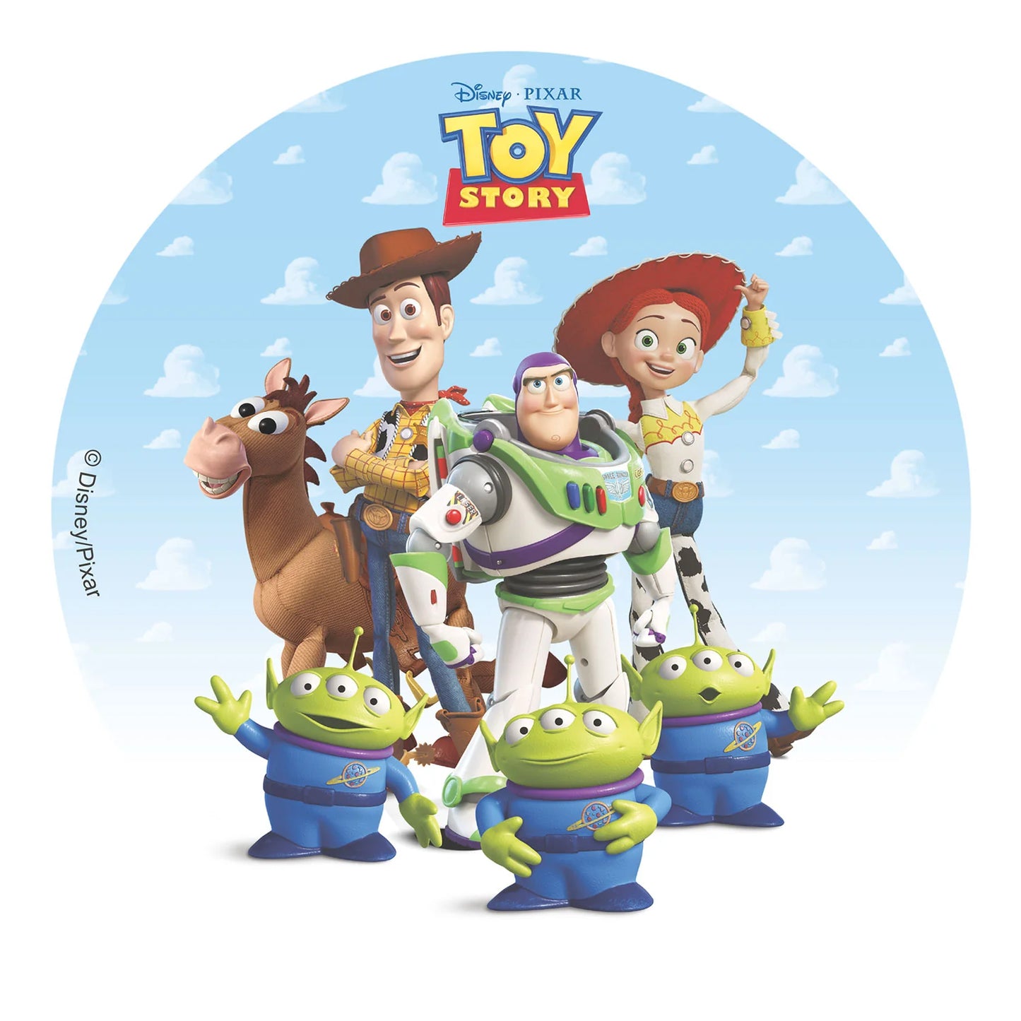 Oblea Comestible Toy Story para Tarta | deKora 20cm