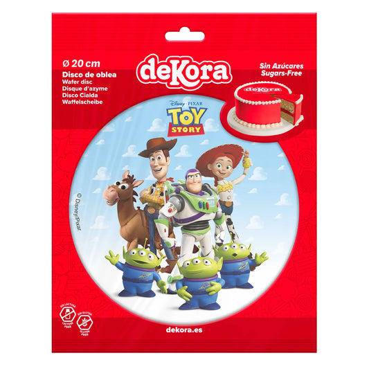 Oblea Comestible Toy Story para Tarta | deKora 20cm