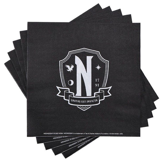 Servilletas de Papel Wednesday 33 cm 12 uds