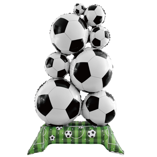 Globo Foil con Base Fútbol 56x98cm