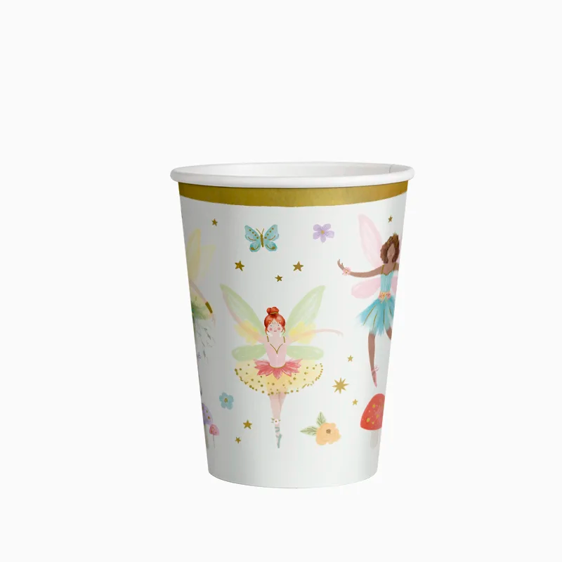 Vasos de Cartón con Hadas