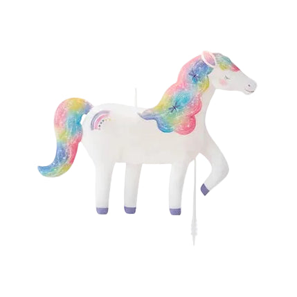Vela de Cumpleaños Unicornios Mágicos 9,8x8,2 cm