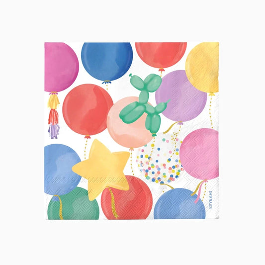 Servilletas de Papel Globos 33 x 33 cm 20 uds