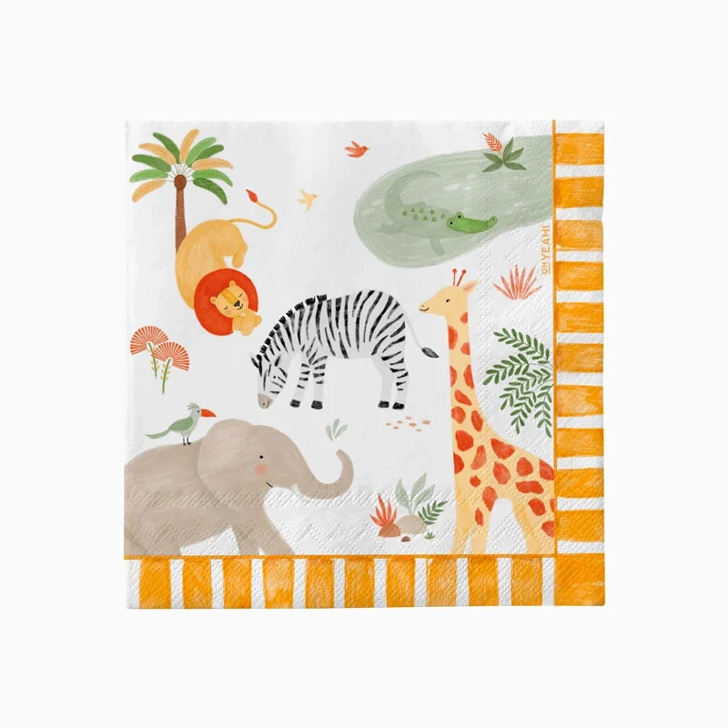Servilletas de Papel My First Safari 33 x 33 cm 20 uds