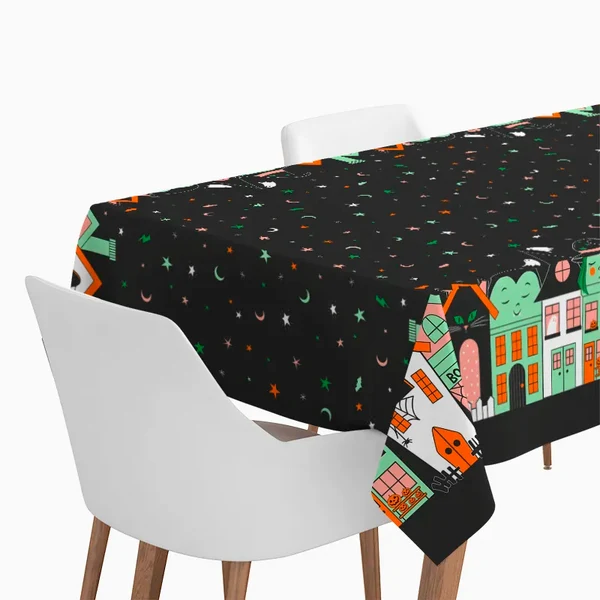 Mantel Impermeable Halloween Trick or Treat 1,20 x 1,80 m