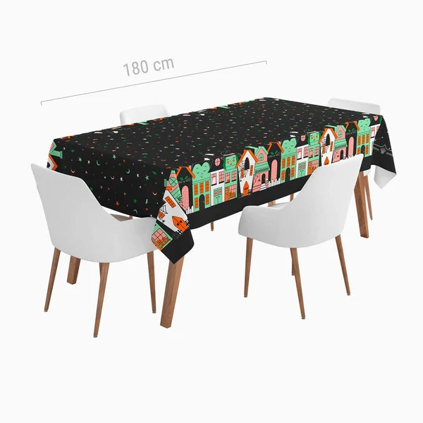 Mantel Impermeable Halloween Trick or Treat 1,20 x 1,80 m