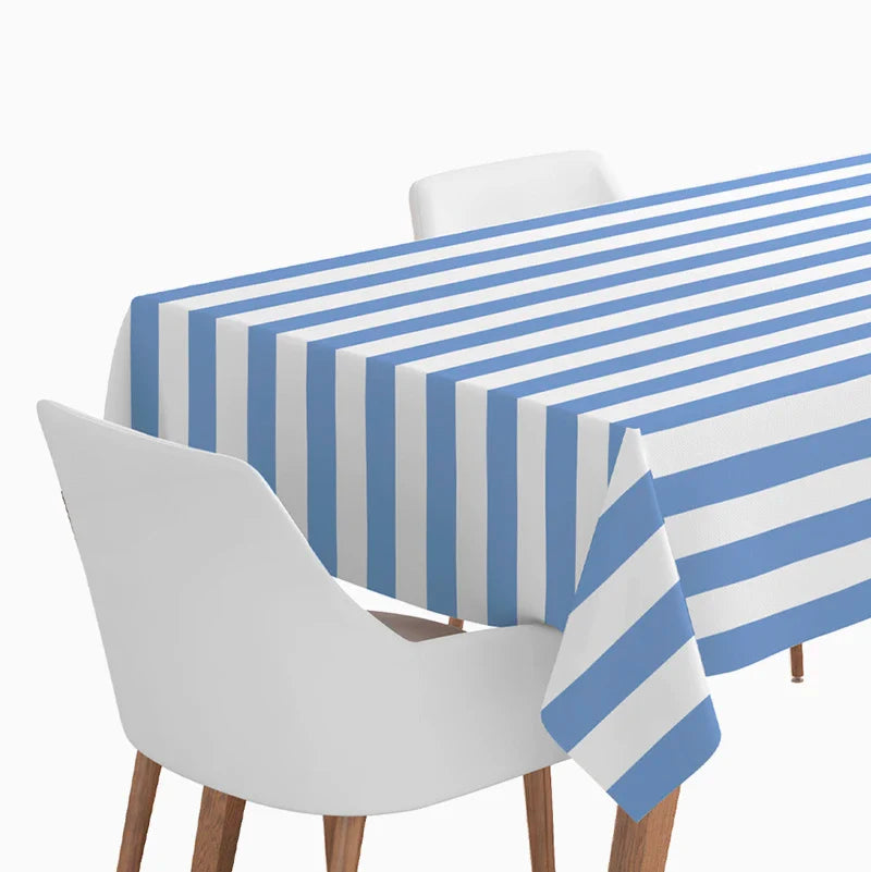 Mantel Papel Plegado Impermeable Rayas 1.2x1.8m