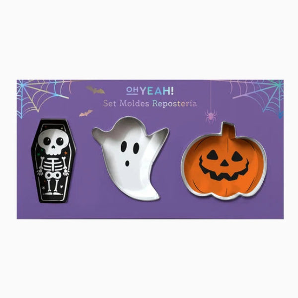 Moldes para Galletas Halloween 3 uds