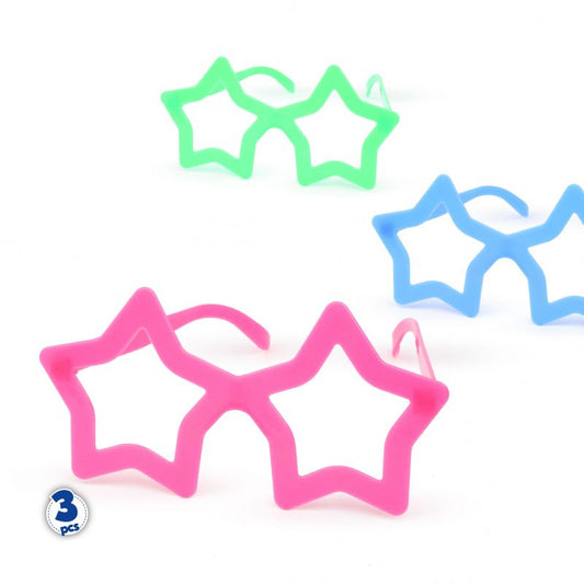 Gafas Sin Lentes Marco Estrella Pack 3 uds