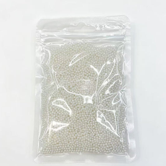 Perlas de azúcar blancas para decorar tartas 50 g - Mini