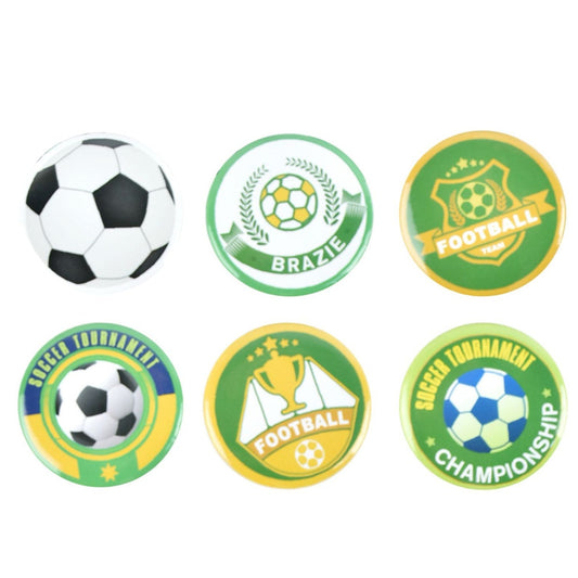 Pines Fútbol 4,5 cm 6 uds