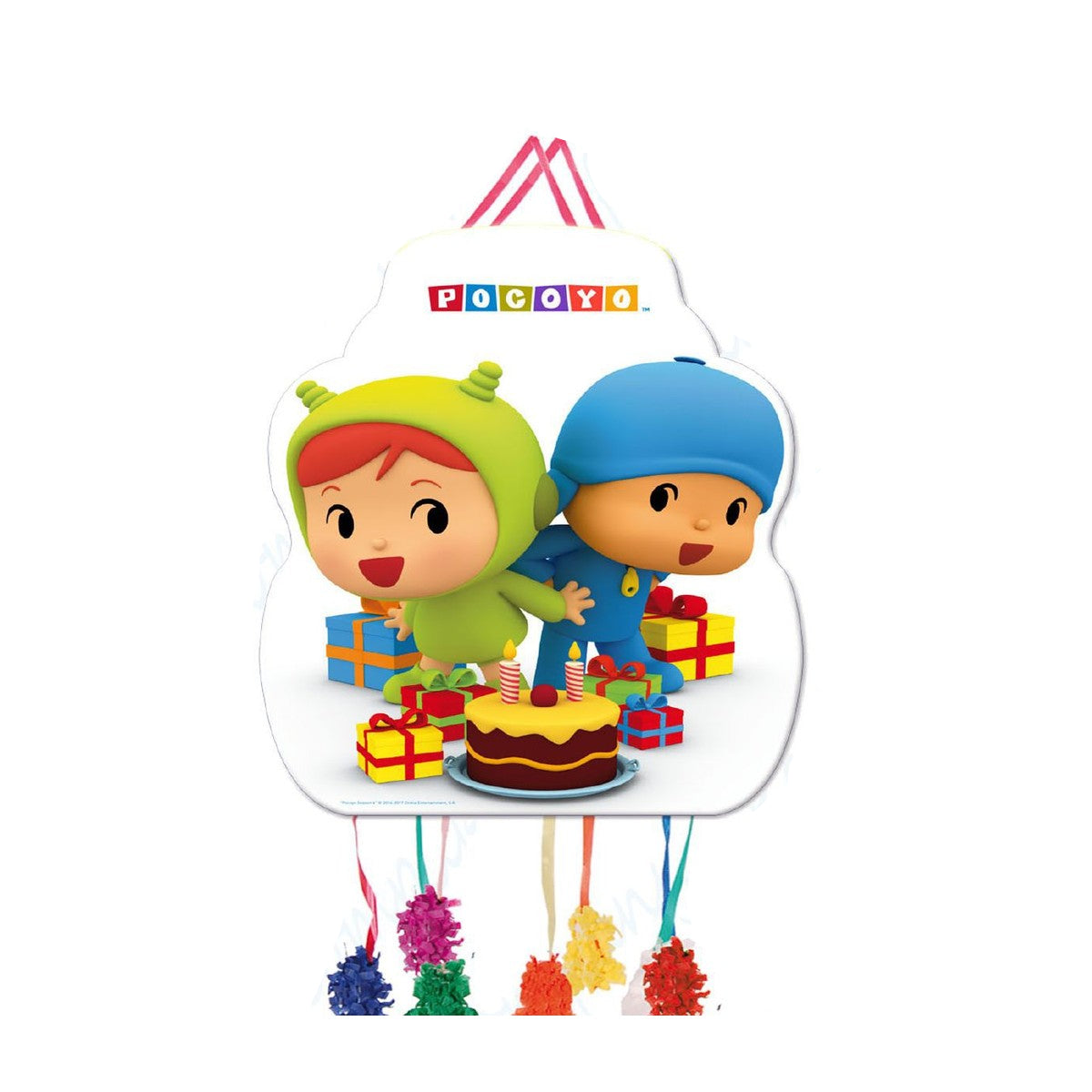 Piñata de papel Pocoyo cumpleaños 46 × 33 cm
