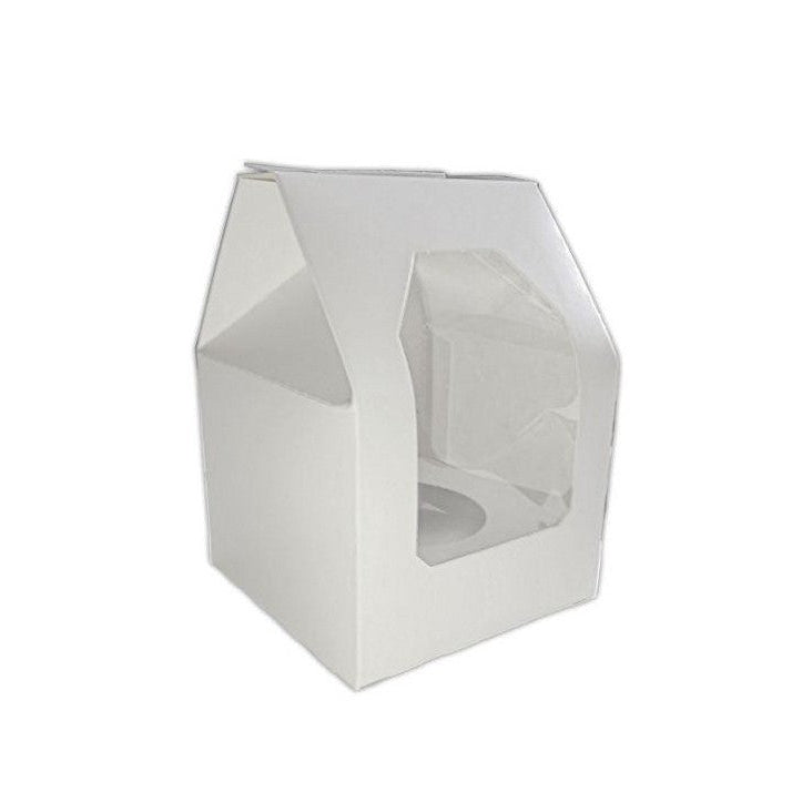 Caja para 1 Cupcake Blanca
