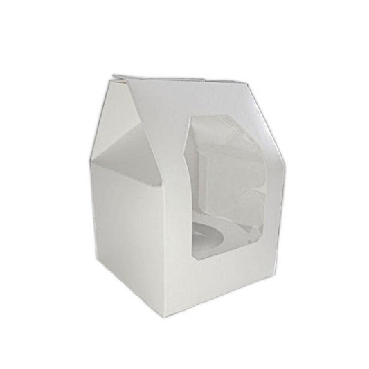 Caja para 1 Cupcake Blanca