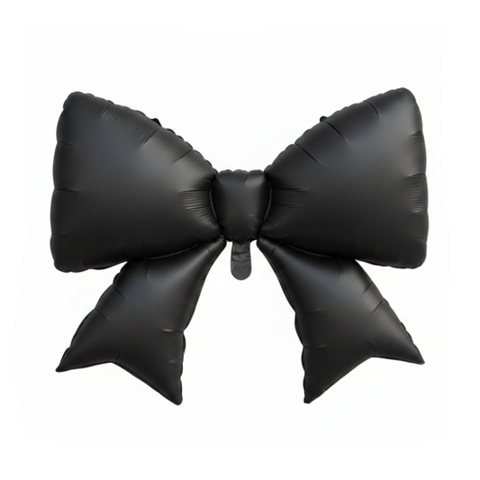 Globo Foil Lazo Gigante Negro 98x75 cm