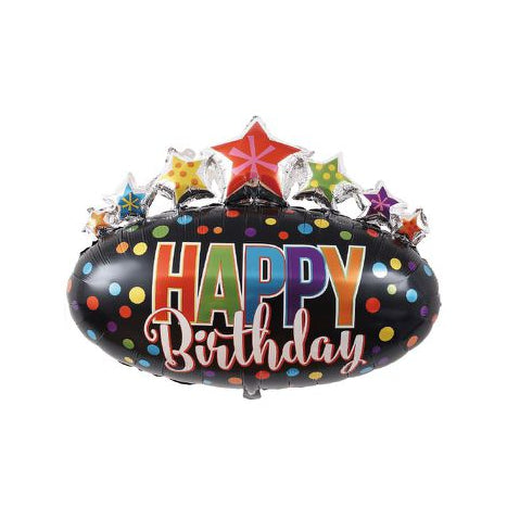 Globo Foil Estrella de Cinco Puntas 89×90 cm