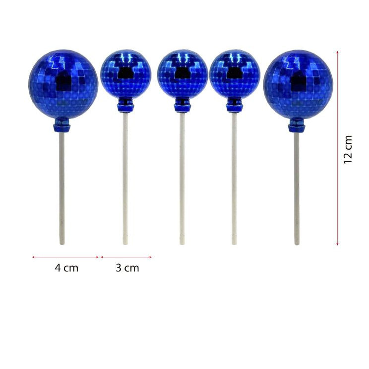 Bolas Decorativas para Tarta 12cm Pack 5 uds
