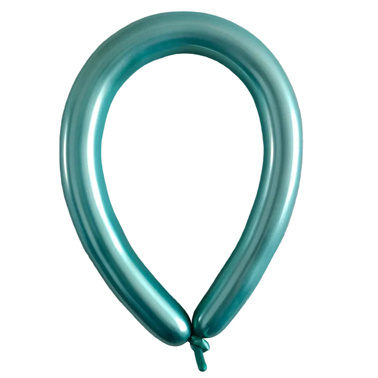 Globos Látex Cromados Largos 260s Pack 50 uds