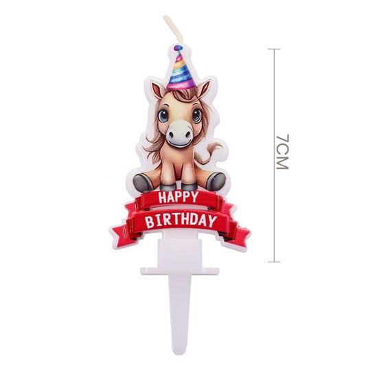 Vela Caballo 7cm