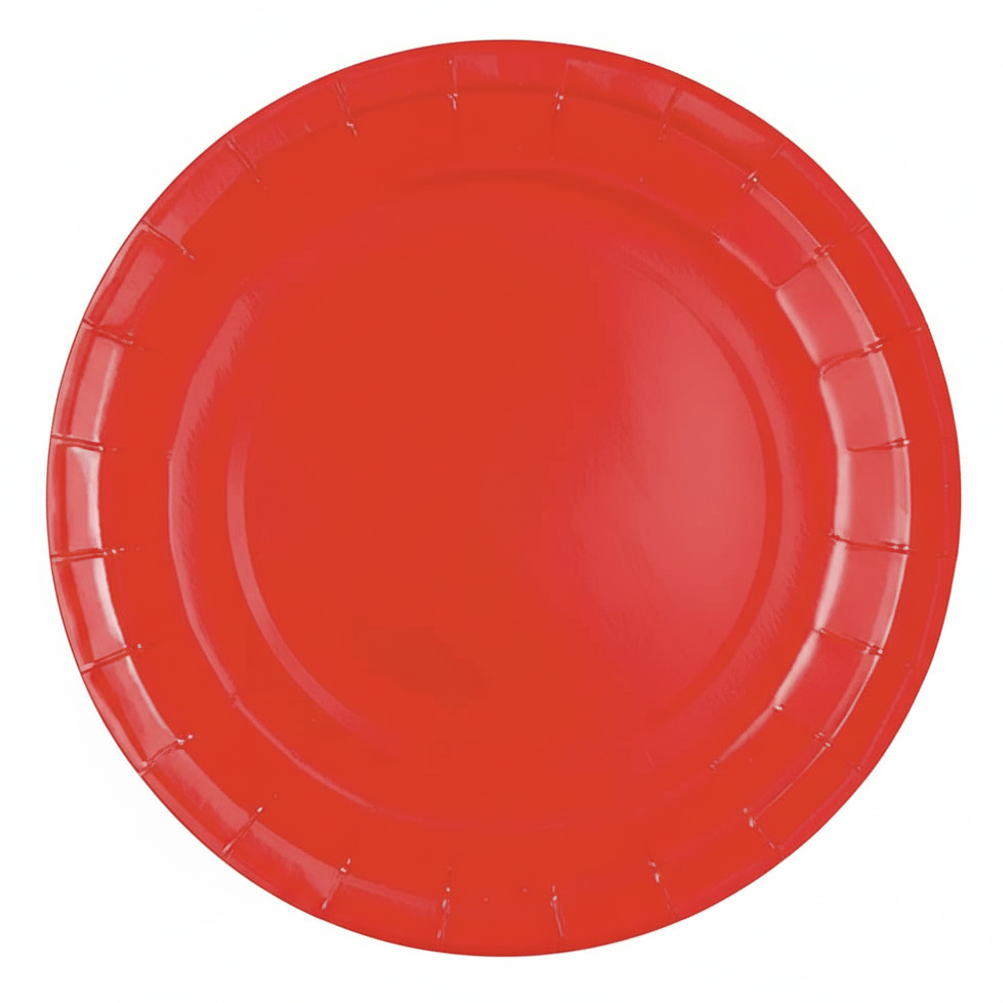 Platos Cartón Ecológicos Diseño Moderno 17cm/23cm 8uds