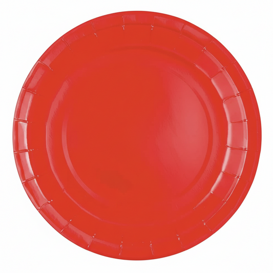 Platos Cartón Ecológicos Diseño Moderno 17cm/23cm 8uds