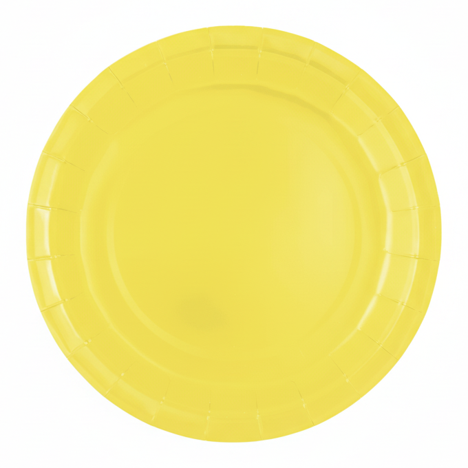 Platos Cartón Ecológicos Diseño Moderno 17cm/23cm 8uds