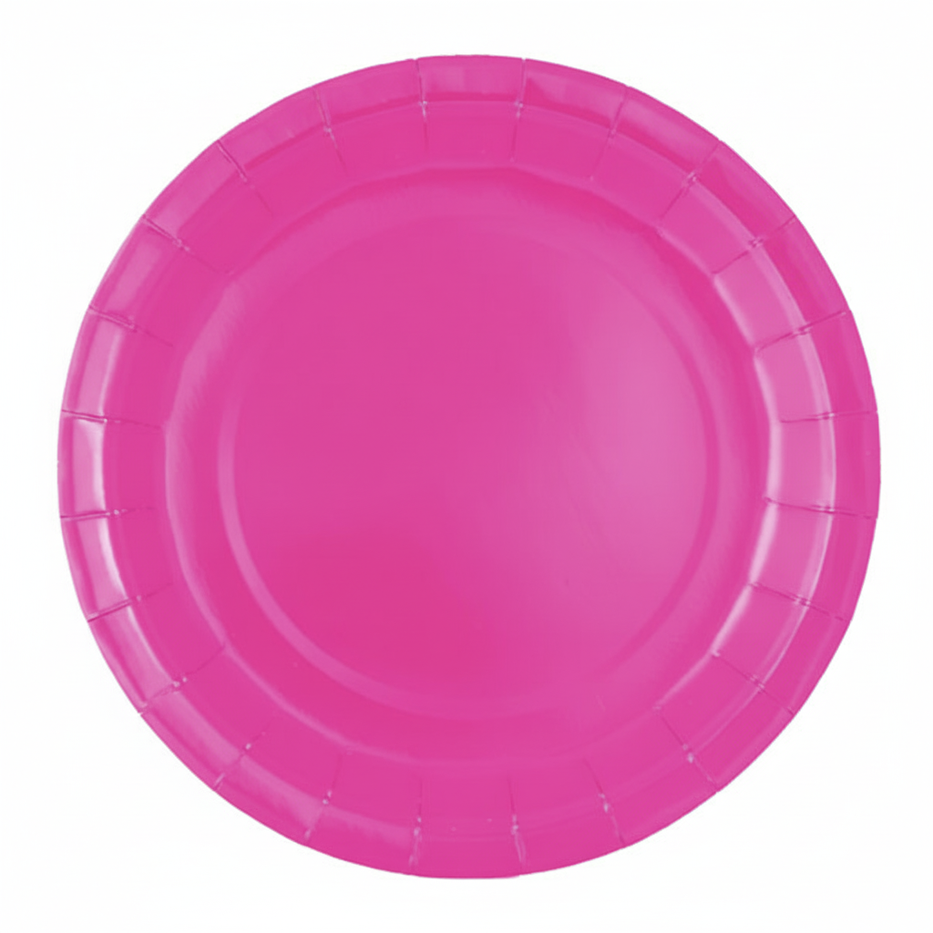 Platos Cartón Ecológicos Diseño Moderno 17cm/23cm 8uds
