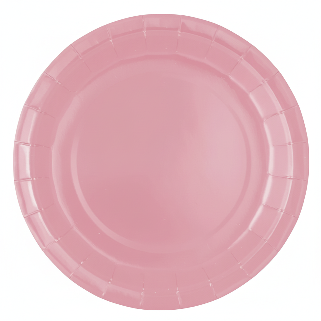 Platos Cartón Ecológicos Diseño Moderno 17cm/23cm 8uds