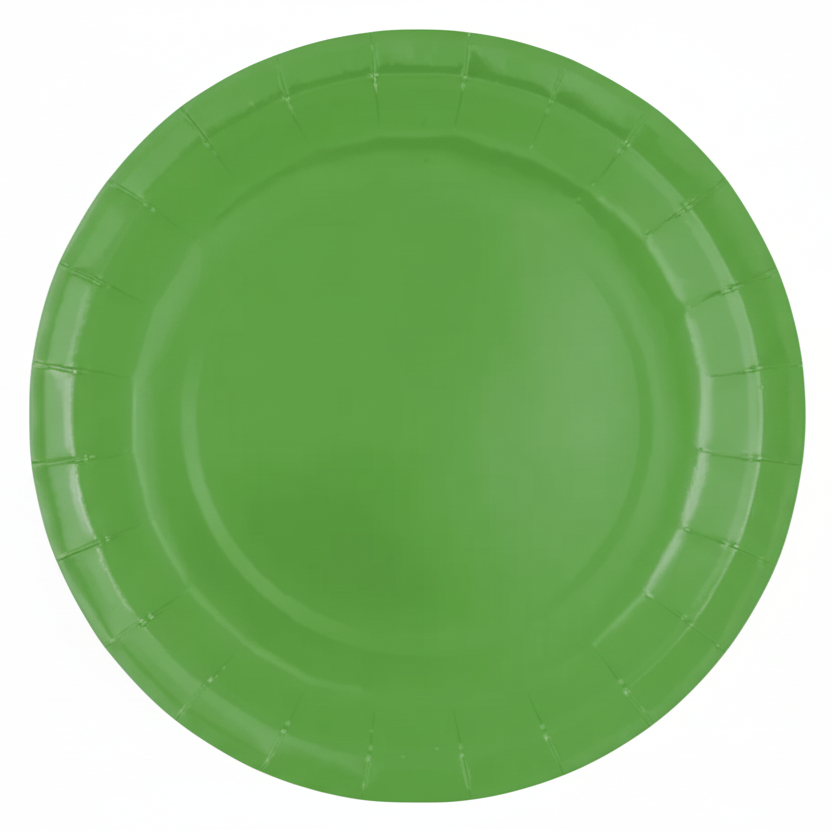 Platos Cartón Ecológicos Diseño Moderno 17cm/23cm 8uds