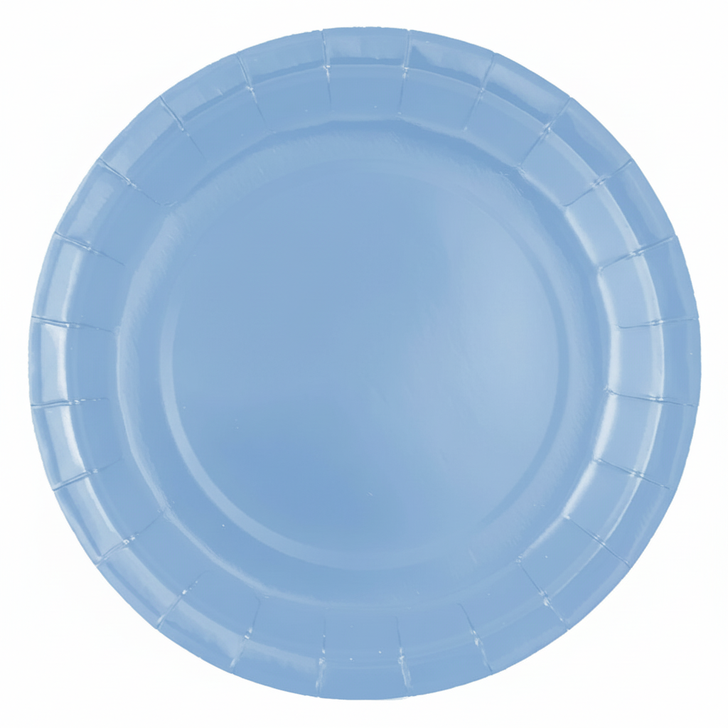Platos Cartón Ecológicos Diseño Moderno 17cm/23cm 8uds