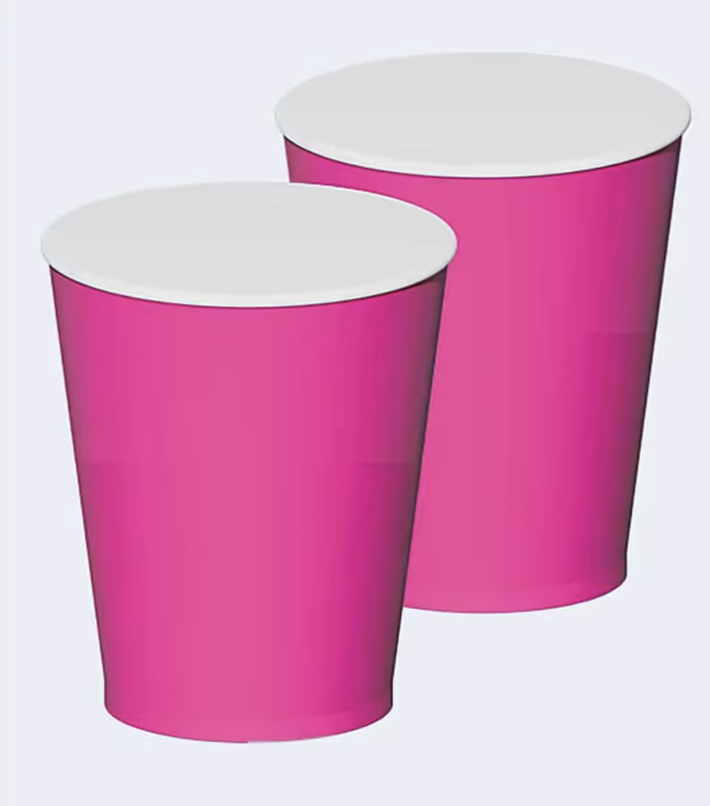 Vasos Papel Liso 200ml 8uds