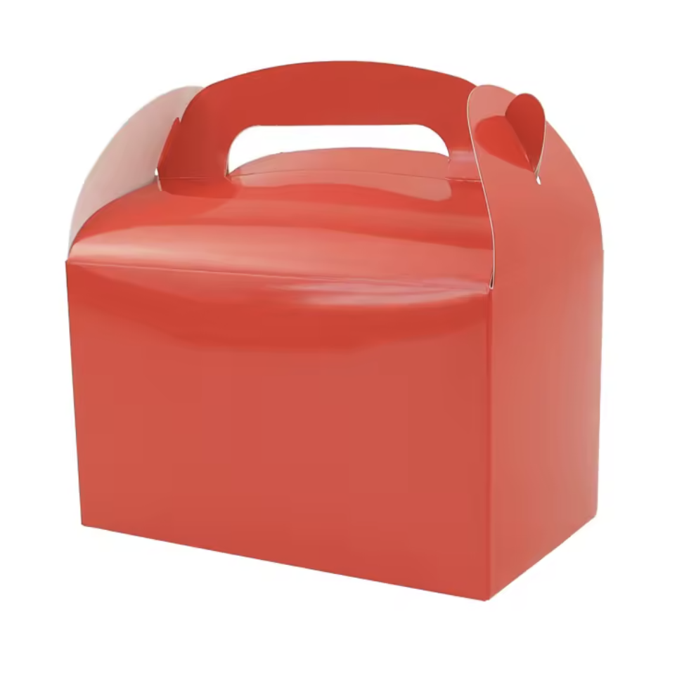 Cajas de Papel con Asa para Regalos y Fiestas 14x9,5x12 cm 4 uds