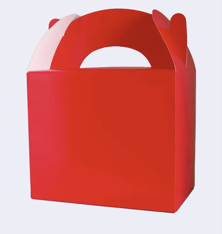 Cajas de Papel con Asa para Regalos y Fiestas 14x9,5x12 cm 4 uds