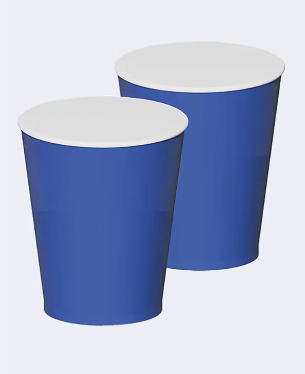 Vasos Papel Liso 200ml 8uds