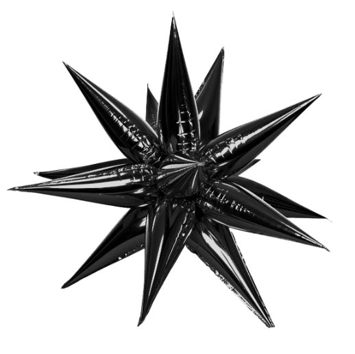 Globo Foil Estrella Multipuntas 66cm