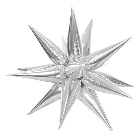 Globo Foil Estrella Multipuntas 66cm