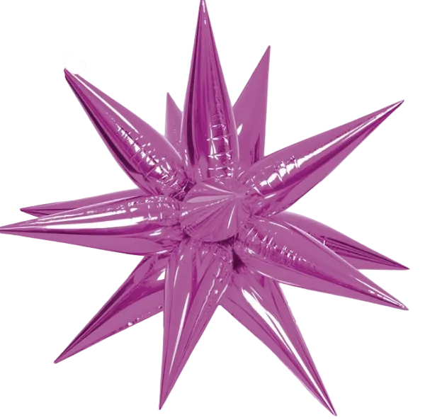 Globo Foil Estrella Multipuntas 66cm