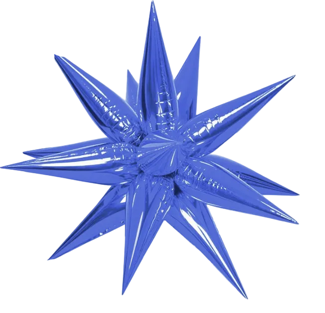 Globo Foil Estrella Multipuntas 66cm